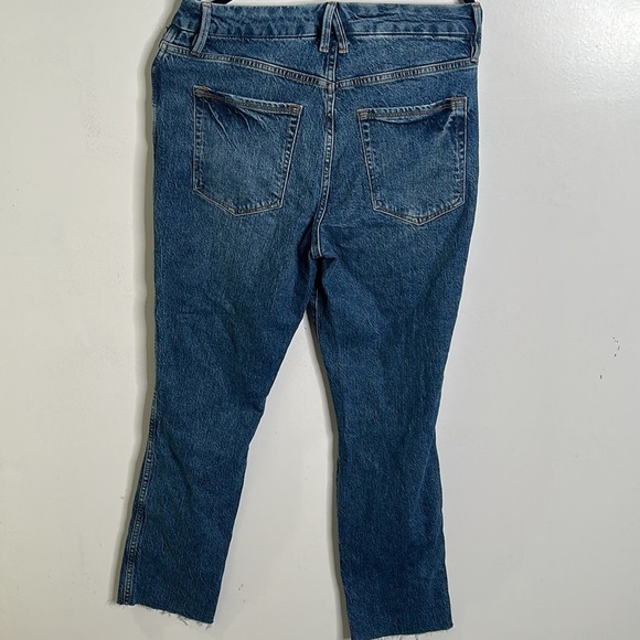 Good Americans blue distressed jeans size 8/29 - Picture 5 of 11
